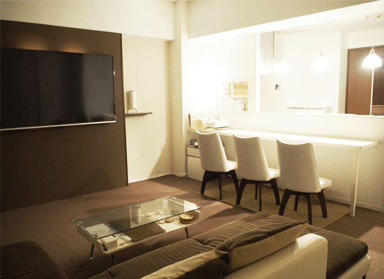 キッチン横カウンター